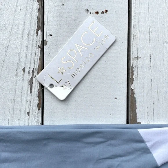 L Space Bikini Bottom Johnny Light Blue NWT - Picture 4 of 5